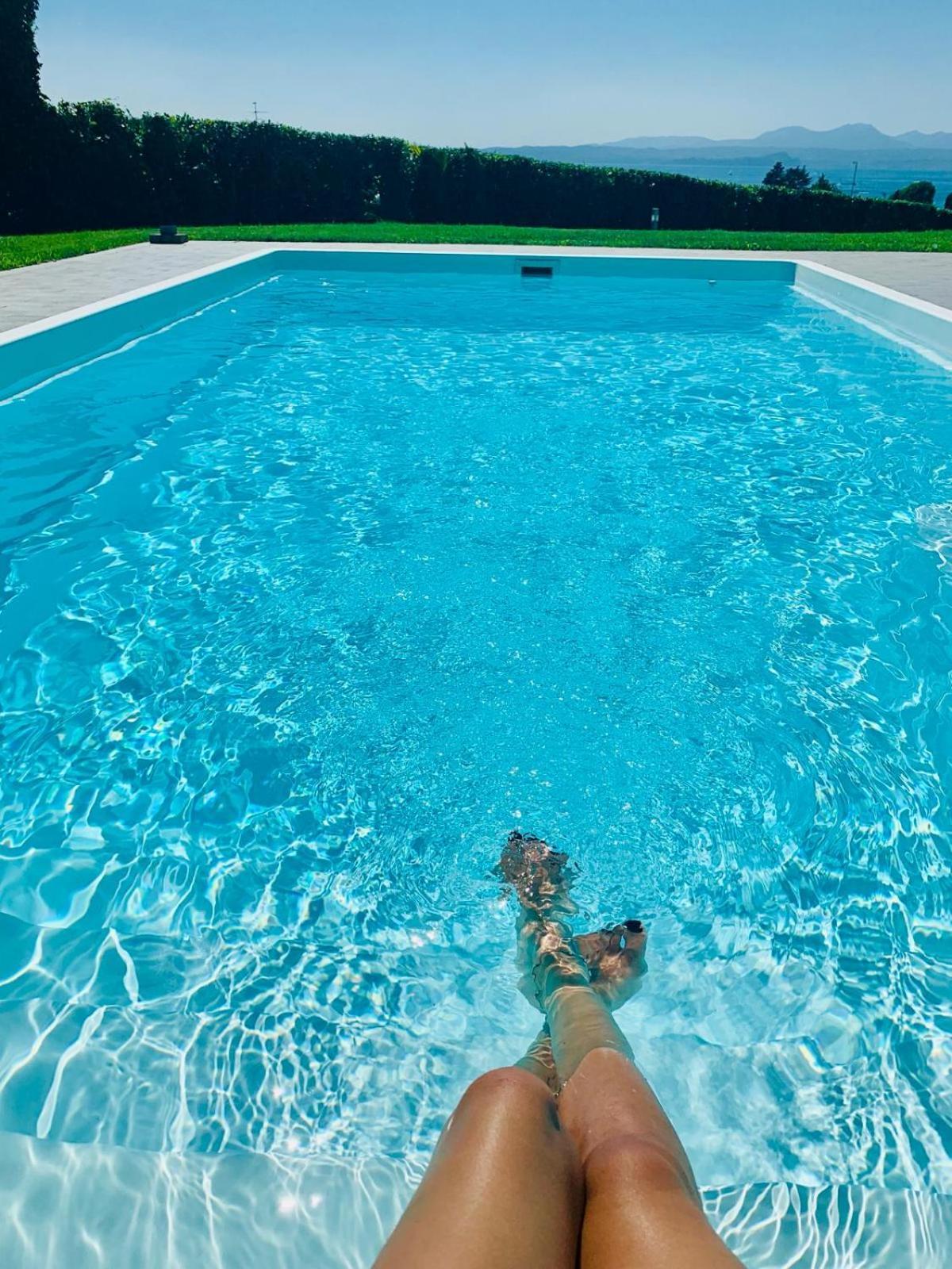 Lhv Garda Lake - Private Pool And Spa باردولينو المظهر الخارجي الصورة